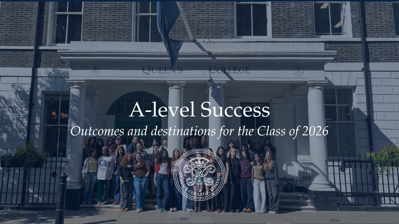 Queen’s College, London students celebrate A-level success
